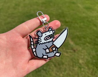 Cute Little Possum Keychain!