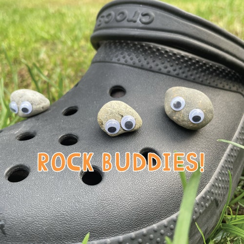 The Rock Croc Jibbitz Etsy