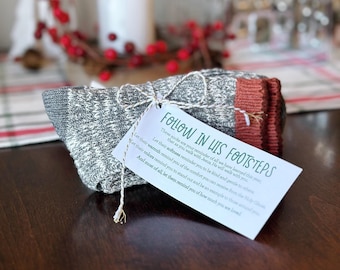 LDS Sock Gift Tag | Christmas Gift Tag