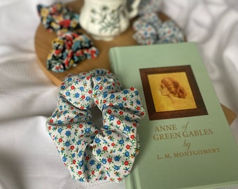 Handmade Floral Scrunchie