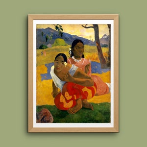 When Will You Marry?, Paul Gauguin, Famous Fine Art Print, Classical Wall Art, Restored Vintage Art, Wall Decor, Art Lover Gift