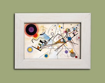 Composition VIII, Wassily Kandinsky, Famous Fine Art Print, Classical Wall Art, Restored Vintage Art, Wall Decor, Art Lover Gift