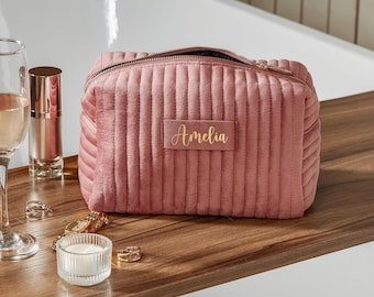 Regalos personalizados para damas de honor, neceser personalizado, regalo de boda, neceser de viaje, neceser, regalo de cumpleaños para ella, dama de honor