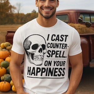 I cast counterspell..on your happiness PNG Magic the Gathering Funny Digital Download MTG Meme Graphic for Shirts, Stickers, Mugs MTG Tokens