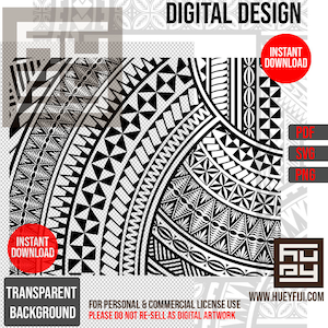 Tongan Kupesi Ngatu Schablone Cake Wrap Vinyl Tribal Muster Digital Design - Instant Download | Kommerzielle Lizenz Artwork