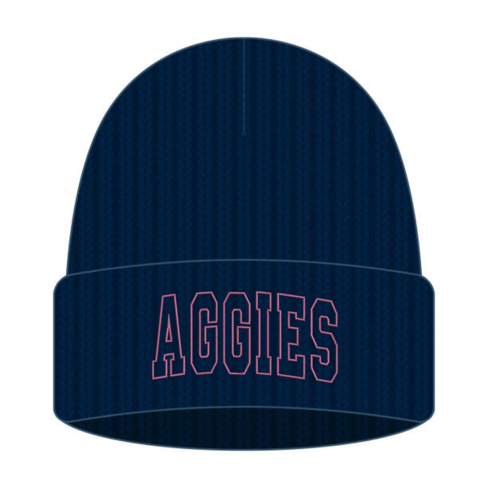 Aggies Letters Outline Machine Embroidery Design | 5 Sizes (instant ...