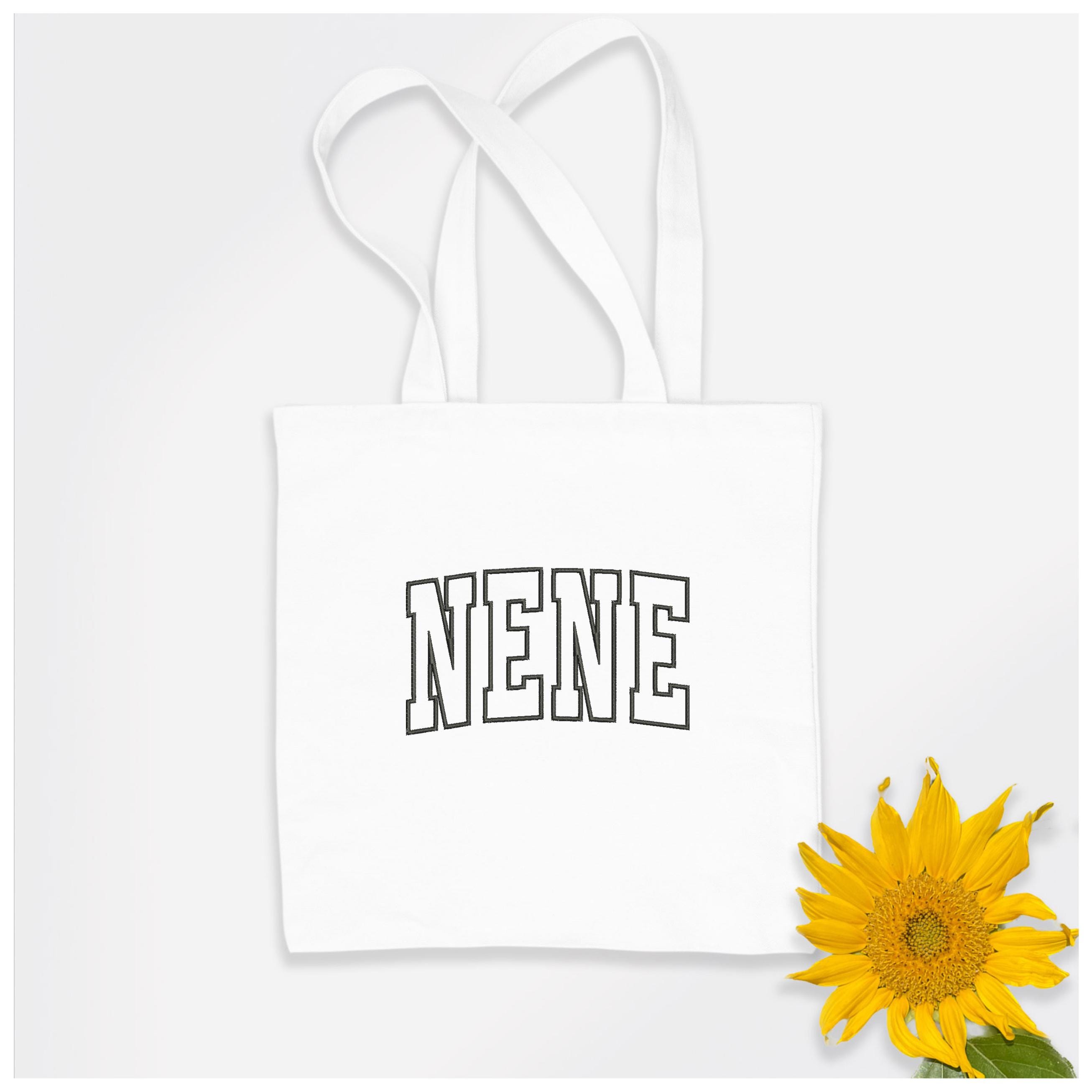 Nene Monogram Nene Outline Embroidery Design | Grandma, Mother's Day (instant ...