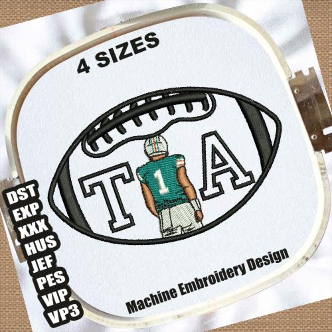 Football Embroidery Design | Sports Ball Machine Embroidery File (DST ...