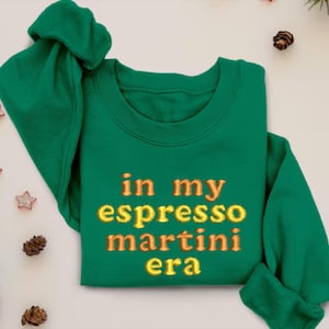In My Espresso Martini Era Machine Embroidery Design | Espresso Martini  Embroidery Pattern | Tini Time Embroidery File | Martini Embroidery