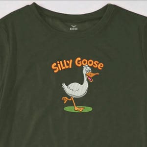 Silly Goose Machine Embroidery Designs | Goose Cartoon Embroidery Patterns | Duck Embroidery | Bird Embroidery | Silly Goose Embroidery File
