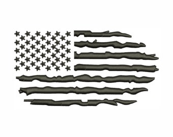 Flag USA Embroidery Design | American Flag Dst file | US Flag Pes file |  Flag of America Embroidery Design | USA National Flag Embroidery