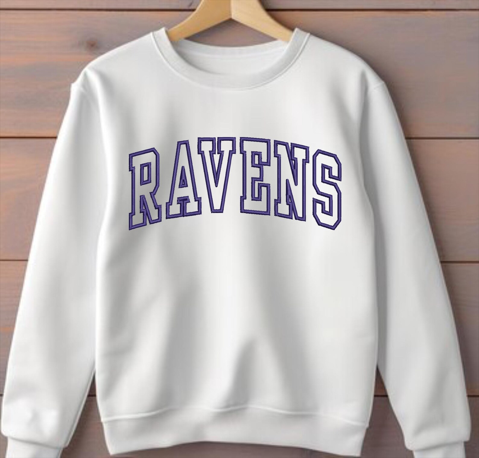 Ravens Applique Letters Embroidery Design | Machine Embroidery Pattern ...