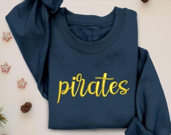Pirates 3D Puff Machine Embroidery Design | Pirates 3D Puffy Foam Letters Embroidery Patterns | 3D Puff Foam Pirates DST PES Embroidery File