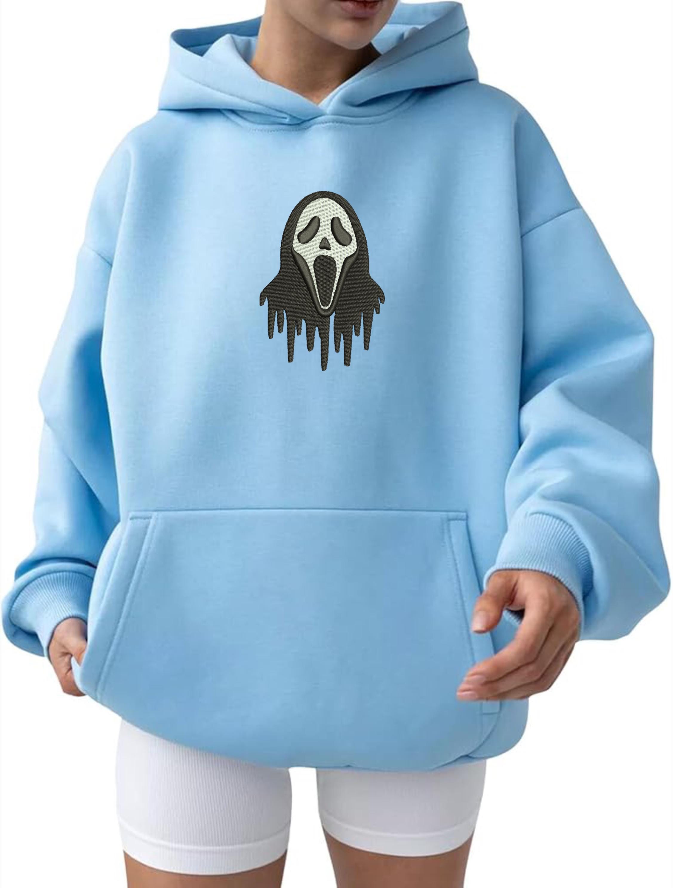 Scream Ghost Face Embroidery Design | Horror Movie Pattern (digital ...
