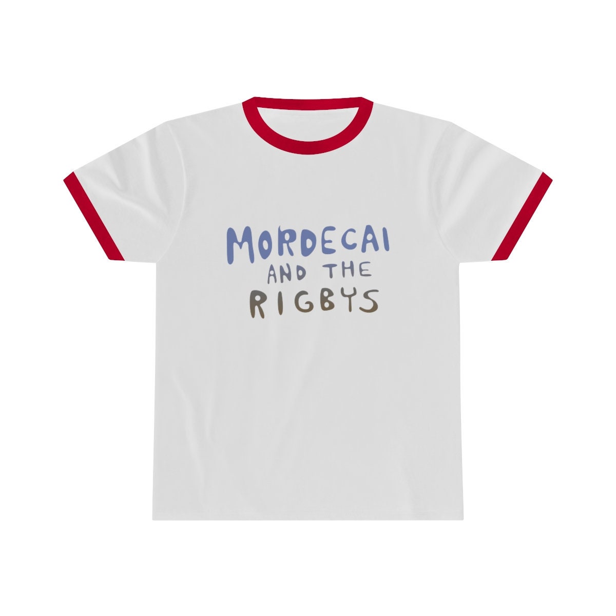 Mordecai en de Rigby s The Regular Show Ringer Tee Etsy Nederland