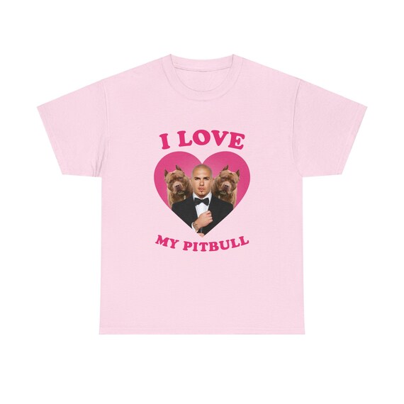 I Love My Pitbull Tee Shirt I Love My Pitbull Tee Shirt
