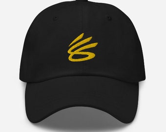 Stephen Curry Dad Hat, Stephen Curry Cap, Steph Curry Golf Line Logo cappello