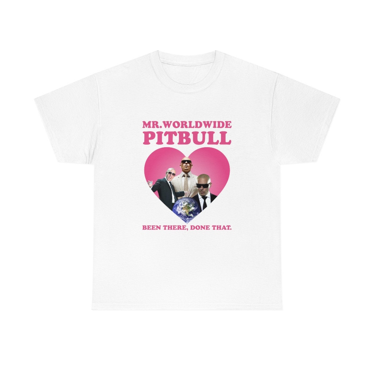 Worldwide Tour T-Shirt Mr Pitbull Worldwide Been There Done T-Shirt -  Yesweli