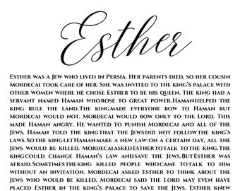 Women in The Bible Stories Digital Art Print Set of Three