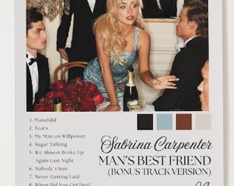 Set Of 9 Sabrina Carpenter Album Cover Posters Digital Print