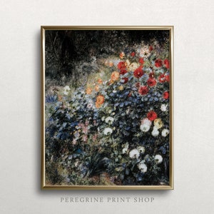 Forest Flowers | Cottagecore Art | Cottage Prints | DarkWall Art | Fairycore Art Print | Cottagecore Wall Art | #L190