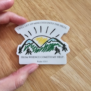 Hills Sticker