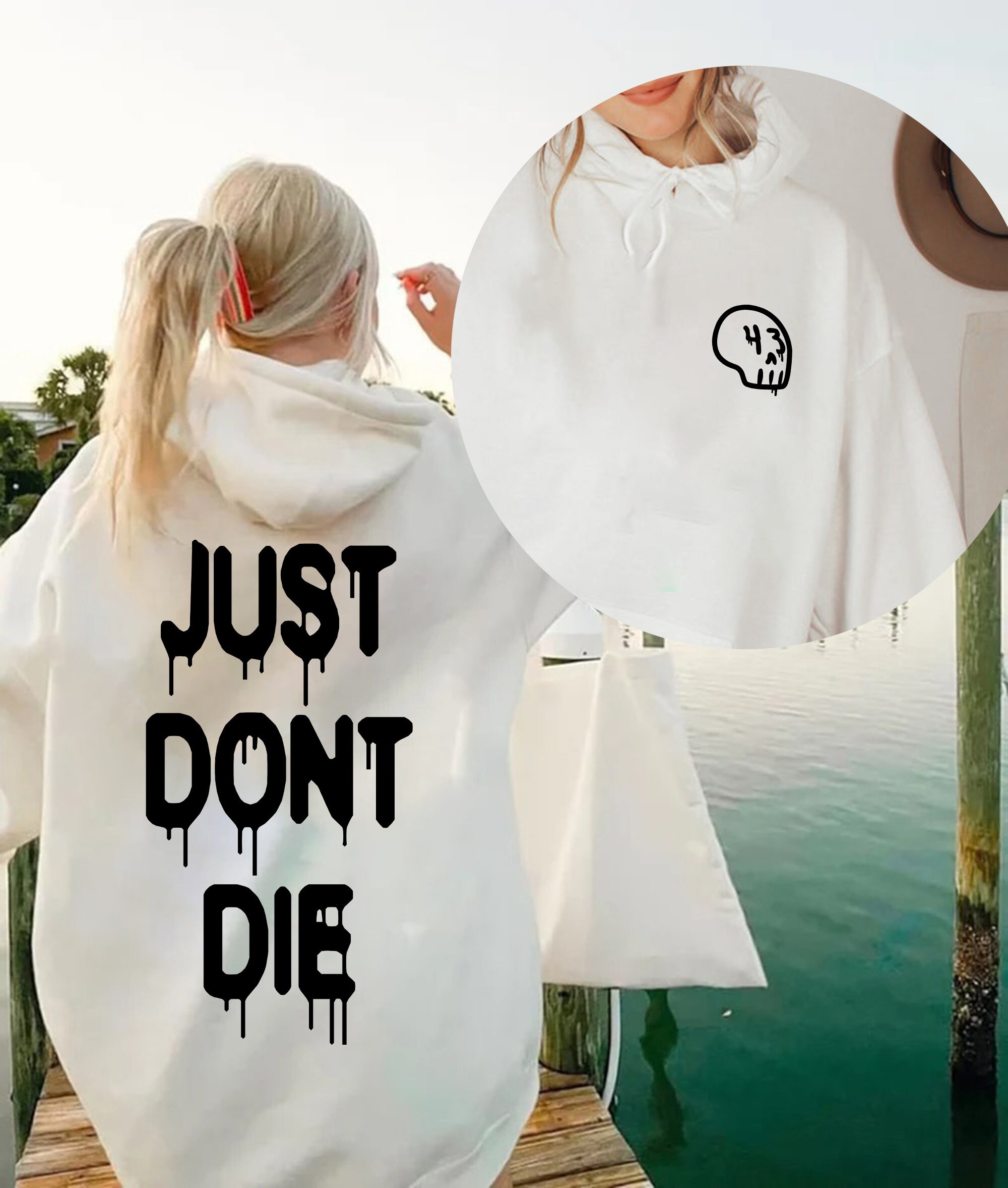 Ken Block Hoodie, Ken Block 43 Just Dont Die Double Sided Hoodie