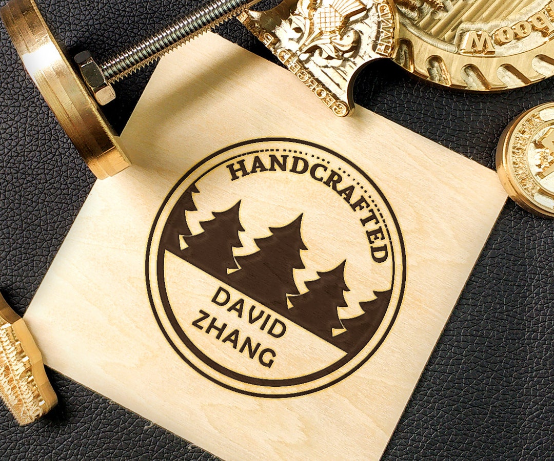 Personalized Wood Burning Logo Stamp With Electric Heater for Etsy