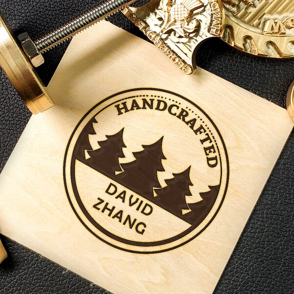 Wood Burning Logo Stamp Etsy