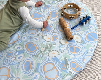 Thick foam play mat ‘under the sea’