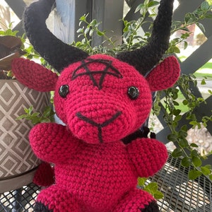 Baphomet Crochet Plushie