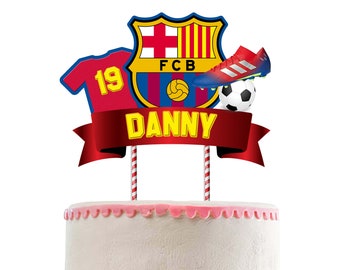 DIGITAL BARCELONA Cake Topper