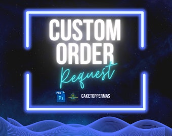 ANPASSAD FÖRFRÅGAN Tårtdekoration