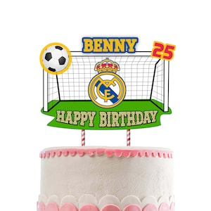 DIGITAL REAL MADRID Cake Topper