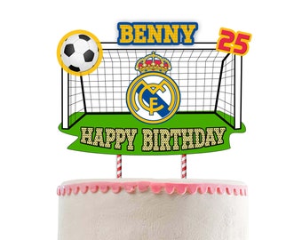 DIGITAL REAL MADRID Tårtdekoration