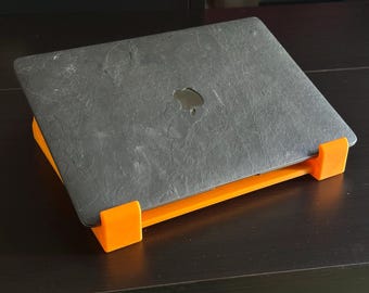 Tragbarer 3D-gedruckter Laptopständer - Leichter, zusammenklappbarer Ständer für Reisen, Schreibtisch und Heimbüro