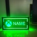 Gamer Tag Led Neon Sign, Gamertag Light Sign, Custom Gamertag Sign ...