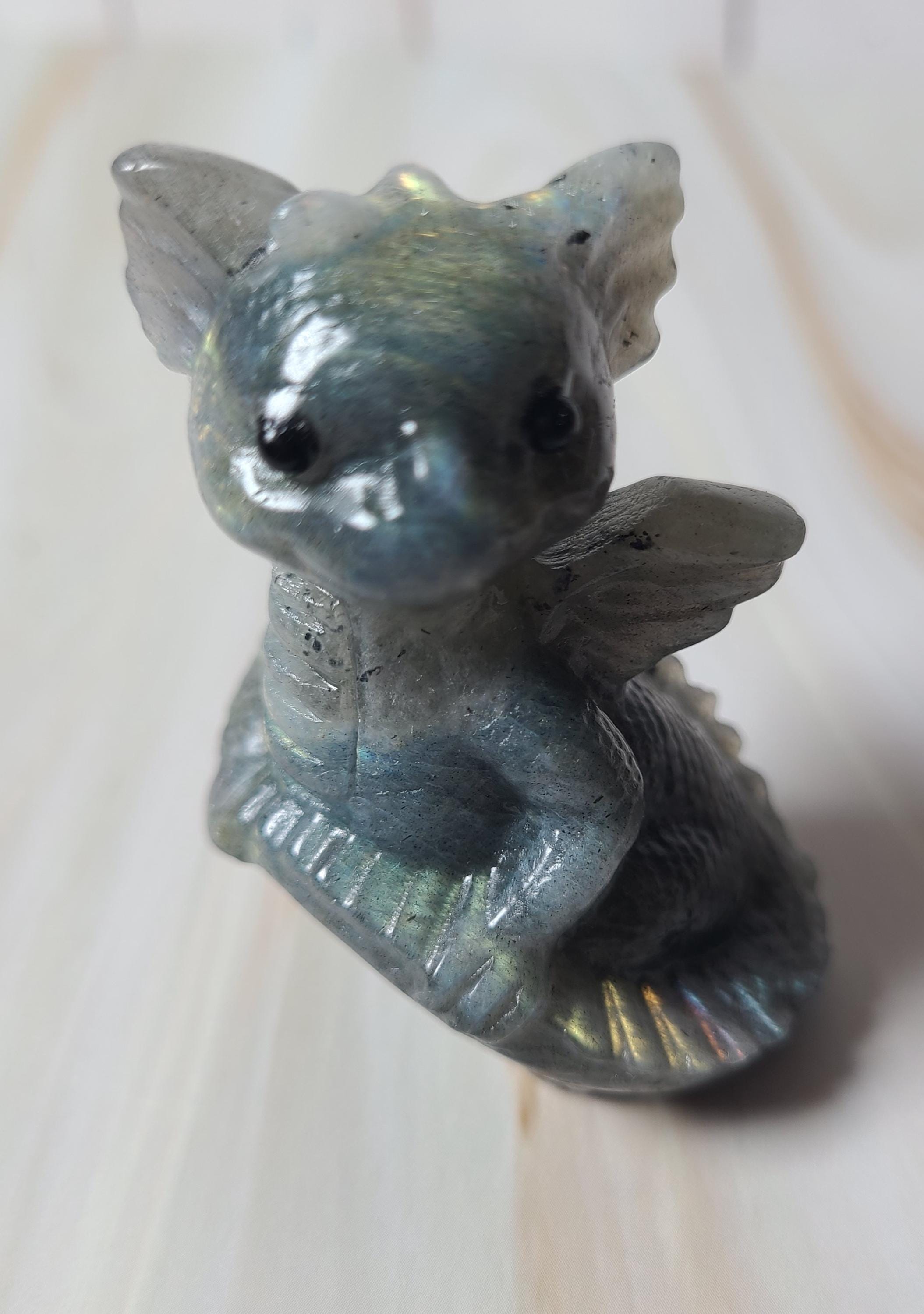 ドラゴン（ラブラドライト1） ラブラドライトドラゴン - Etsy 日本