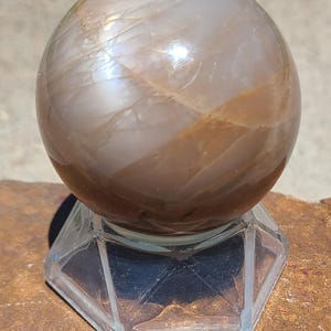 Perzik maansteen bol 55 mm