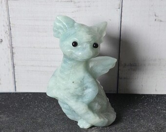 Blue Calcite Dragon