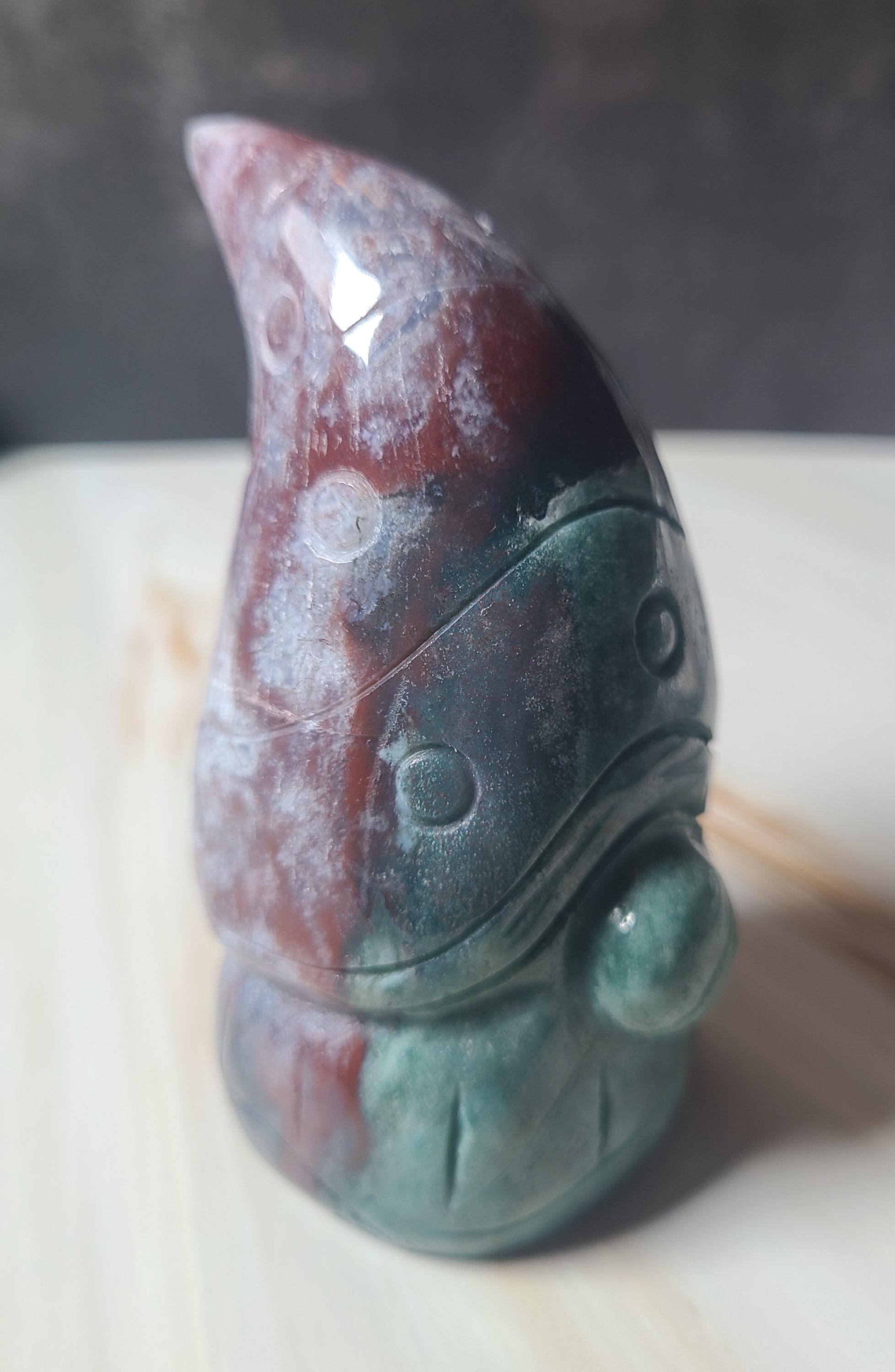 オーシャンジャスパー 小人 ノーム 大きなオーシャンジャスパーノーム - Etsy 日本