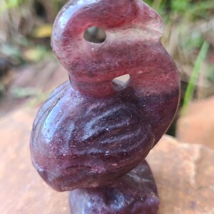 ストロベリークォーツフラミンゴ - Etsy 日本