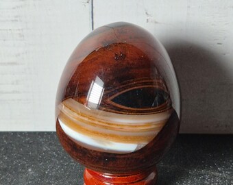ドゥルージーアゲートの卵 - Etsy 日本