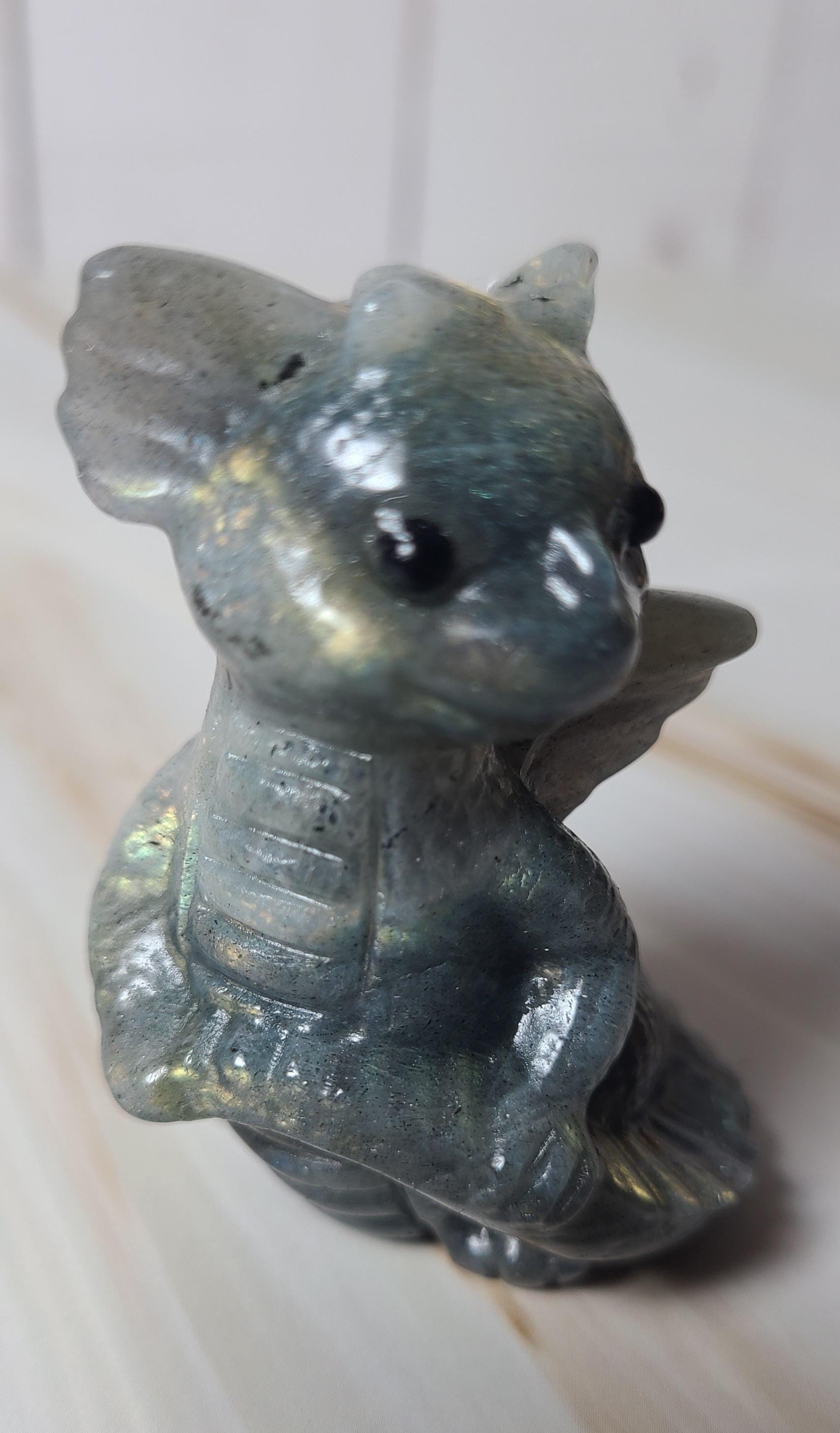 ラブラドライトドラゴン - Etsy 日本