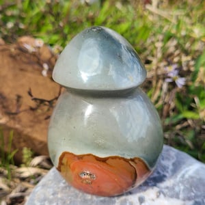 Polychrome Jasper Mushroom