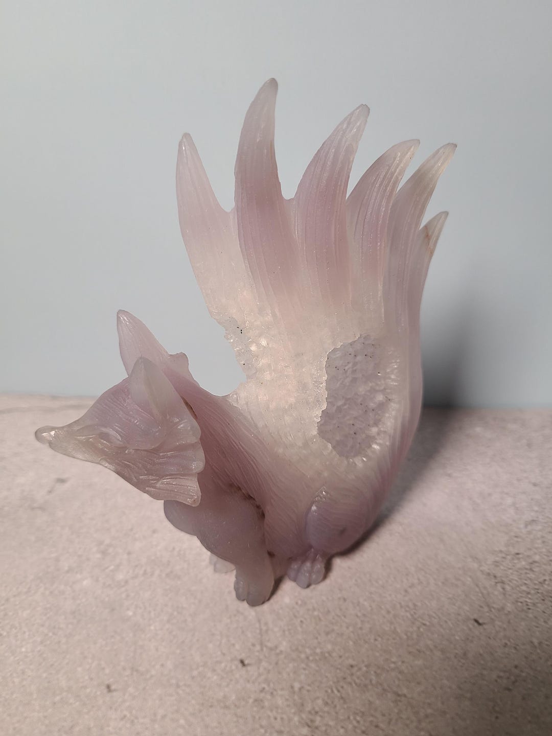 ドゥルージーアゲート九尾狐 - Etsy 日本