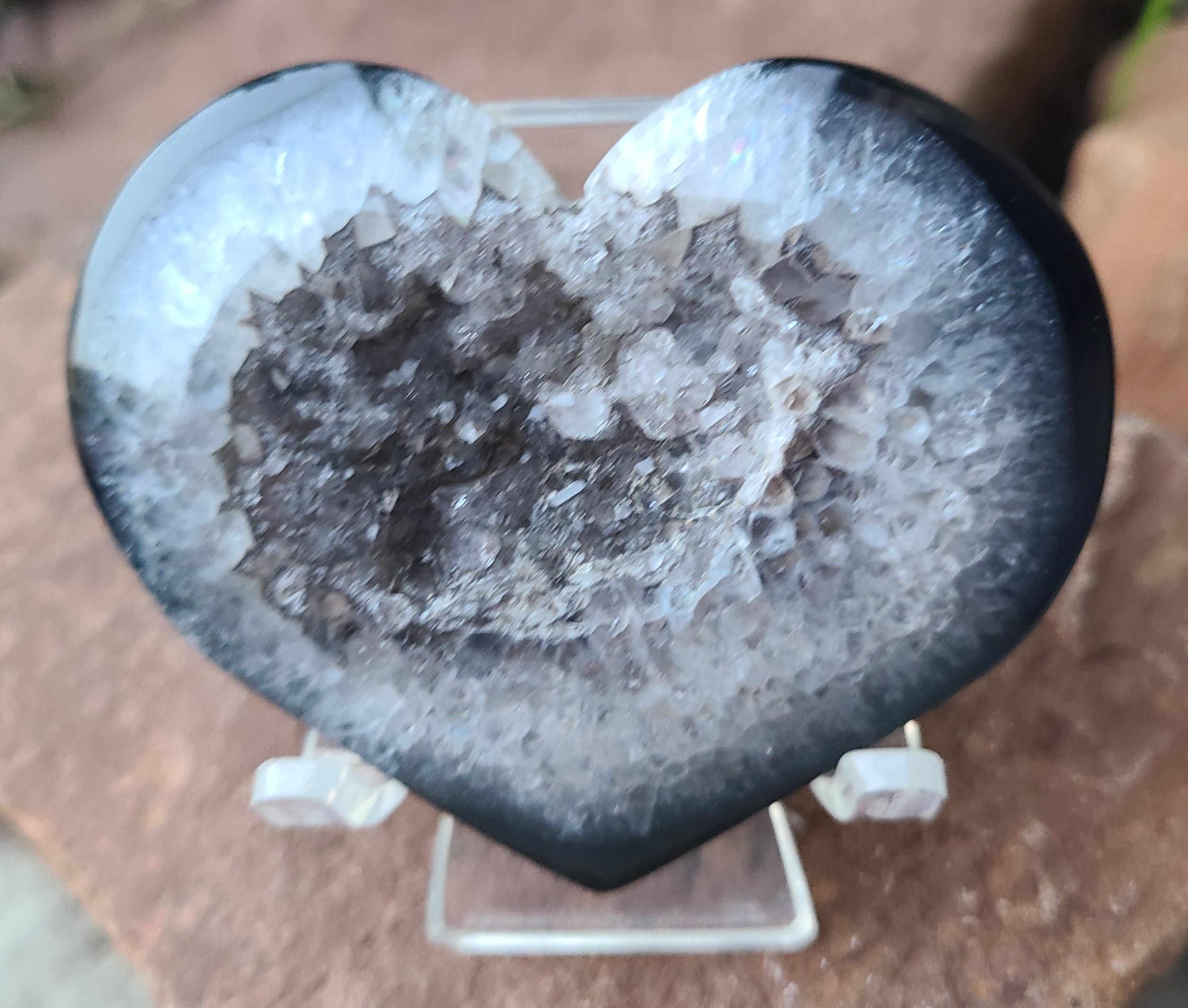 ブラックアゲート ハート ブラックアゲートハート - Etsy 日本