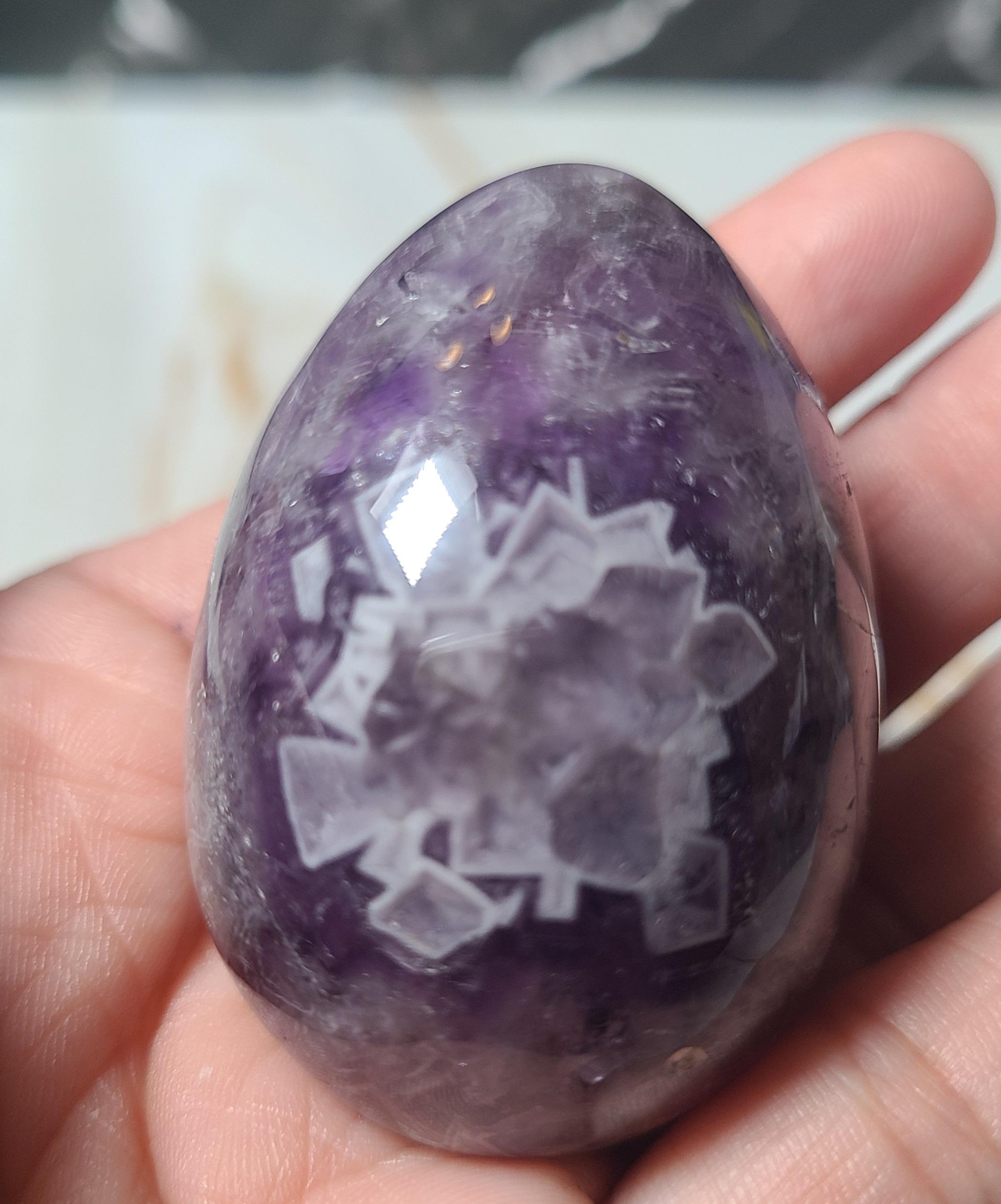 ドリームアメジストエッグ - Etsy 日本