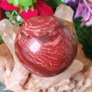 AAA Red Jasper Sphere, Red Jasper Crystal, Natural Healing Sphere, Red Jasper Wholesale, Red Jasper Ball, Red Jasper Gemstone, Jesper Sphere