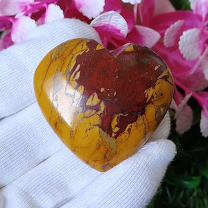 Mookaite Jasper Heart,Natural Mookaite Heart, Mookaite Jasper Crystal Heart,Gemstone Pendant, Metaphysical, Crystal Jewelry,Antique Mookaite
